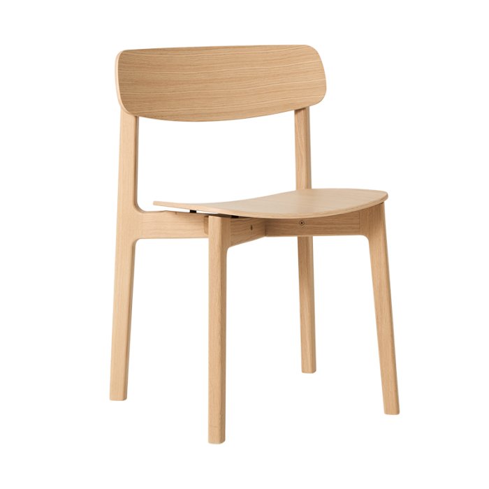 Andersen Furniture Anch Stol Hvidpigmenteret Matlakeret Eg