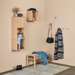 Andersen Furniture Contrast Hooks Knage - 7 cm - Eg/Beige