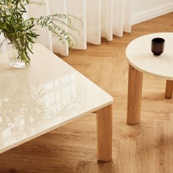 Andersen Furniture Evoke Sofabord Eg/Marmor Lille
