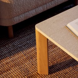 Andersen Furniture Evoke Sofabord Eg/Marmor Stor