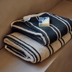 Andersen Furniture Hndklde 70x140 cm Beige/Grn