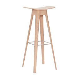 Andersen Furniture HC1 Barstol H80 cm Hvidpigmenteret Matlakeret Eg