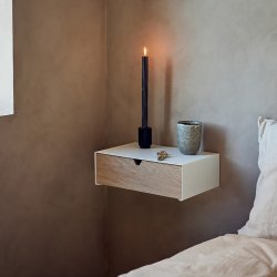 Andersen Furniture Keep Hylde/Sengebord Eg/Hvid