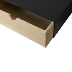 Andersen Furniture Keep Hylde/Sengebord Eg/Sort