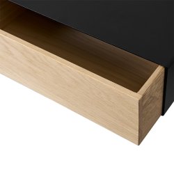 Andersen Furniture Keep Hylde/Sengebord Eg/Sort