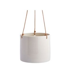 Anne Black Grow Hanging Urtepotte Medium - Hvid