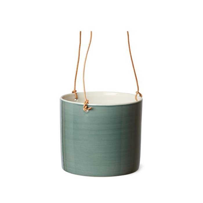 Anne Black Grow Hanging Urtepotte Medium - Petroleum