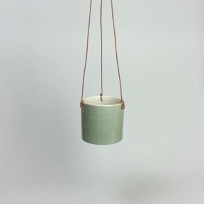 Anne Black Grow Hanging Urtepotte Small Jade