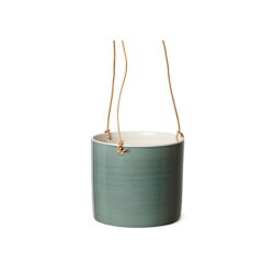 Anne Black Grow Hanging Urtepotte Small - Petroleum