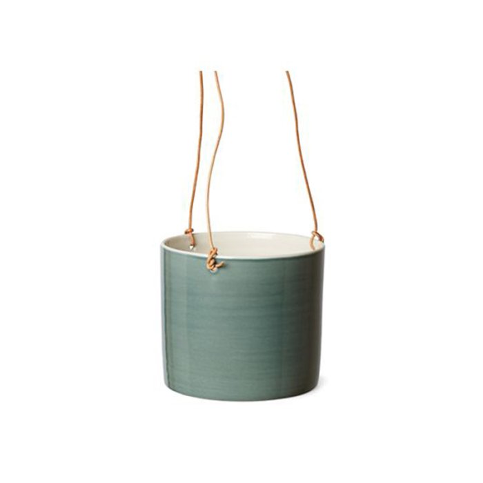 Anne Black Grow Hanging Urtepotte Small - Petroleum