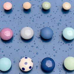 Anne Black Plain Hook - Small - Bl Prikker