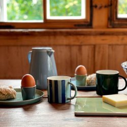 Anne Black Kaffekande Large Ocean