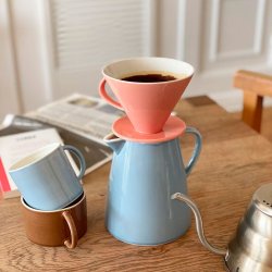 Anne Black Kaffekande Large Ocean