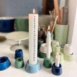 Anne Black Plain Lysestage Large Blush