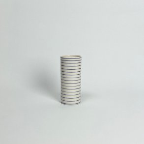 Anne Black Stripes Vase Narrow - Medium