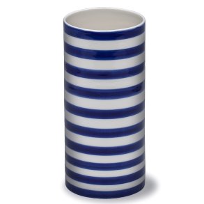 Anne Black Stripes Vase Wide - Large