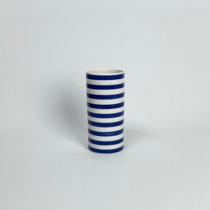 Anne Black Stripes Vase Wide - Large