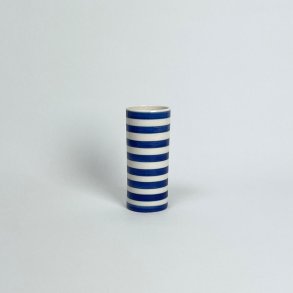 Anne Black Stripes Vase Wide - Medium