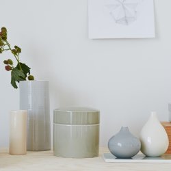 Anne Black Big Jar Krukke - Creme