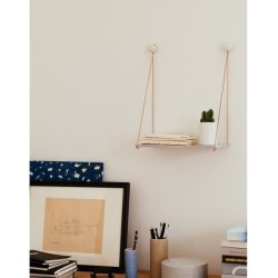 Anne Black Hang Shelf - Hvid