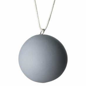 Anne Black Julekugle Large - Mat Gr