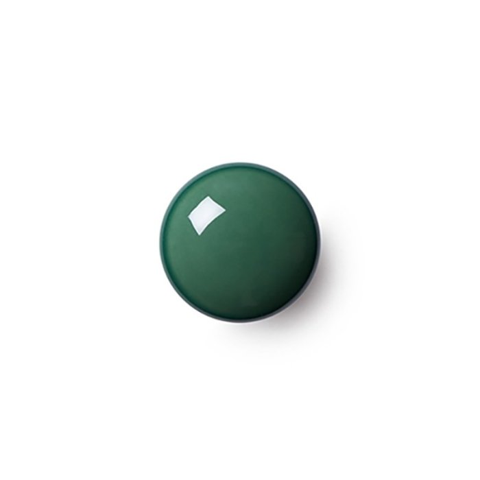 Anne Black Plain Hook - Small Dark Green