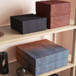 Applicata - Tribute To Wood Box Collection - Red - 20x20 cm