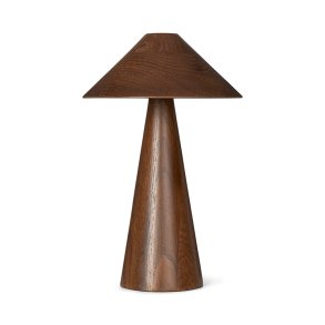 Applicata LUCAS B�rbar Lampe M�rkebrun Lakeret Eg
