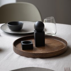 Applicata TWIST Salt- og Peberst Sortbejdset Eg