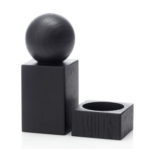 Applicata TWIST Salt- og Peberst Sortbejdset Eg