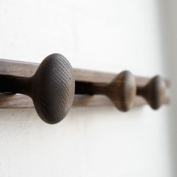 Applicata Track Coat Rack Knagerkke - Rget Eg - 60 cm.