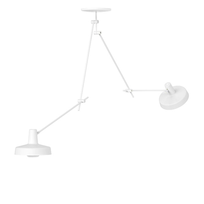 Lampefeber - Arigato - Dobbelt Loftlampe - Hvid