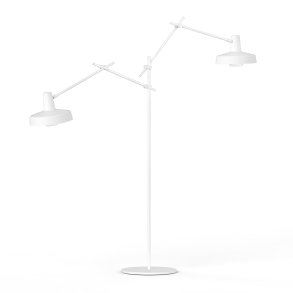 Lampefeber - Arigato - Dobbelt Gulvlampe - Hvid