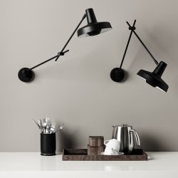 Lampefeber - Arigato - V�glampe - Sort