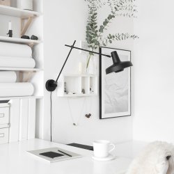 Lampefeber - Arigato - V�glampe - Sort