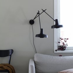 Lampefeber - Arigato - Dobbelt Vglampe - Sort