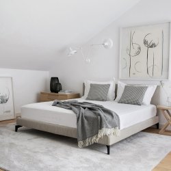 Lampefeber - Arigato - Dobbelt Vglampe - Hvid