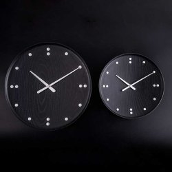 Architectmade FJ Clock - Ur - Sort