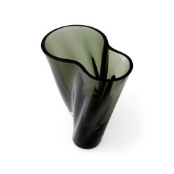 Audo Copenhagen Aer Vase H19 Smoke