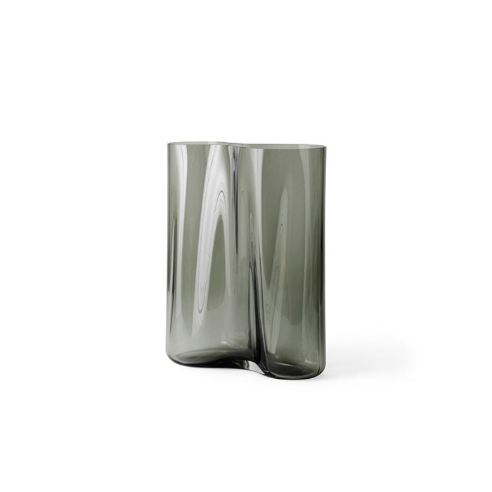 Audo Copenhagen Aer Vase H33 Smoke