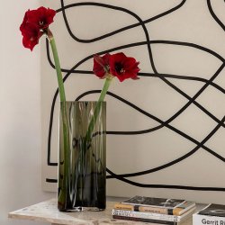 Audo Copenhagen Aer Vase H49 Smoke