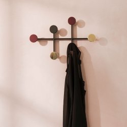 Audo Copenhagen Afteroom Coat Hanger Medium Sort/Messing