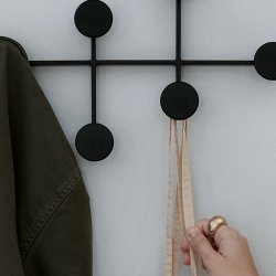 Audo Copenhagen Afteroom Coat Hanger Medium Sort