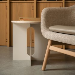 Audo Copenhagen Androgyne Sidebord Hvid 40