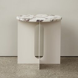 Audo Copenhagen Androgyne Marmorplade Til Sidebord Calacatta Viola Marble 42