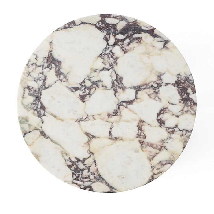 Audo Copenhagen Androgyne Sidebord Marmorplade Calacatta Viola Marble