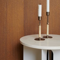 Audo Copenhagen Androgyne Marmorplade Til Sidebord Crystal Rose Marble 42