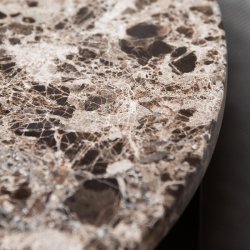 Audo Copenhagen Androgyne Marmorplade Til Sidebord Emperador Marble 42