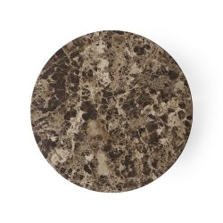 Audo Copenhagen Androgyne Marmorplade Til Sidebord Emperador Marble 42