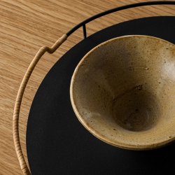 Audo Copenhagen Balcony Serveringsbakke Sort